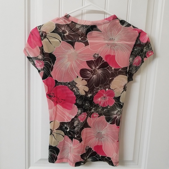 The Limited sheer floral top - Picture 2 of 2